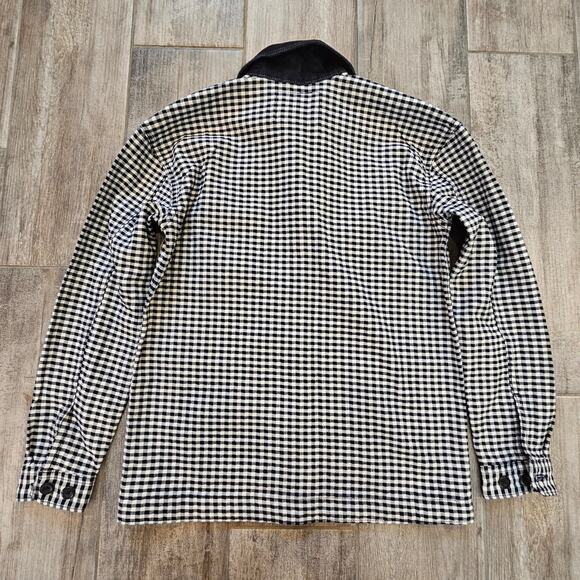 Women's Black and White Utility Jacket - Picture 11 of 16